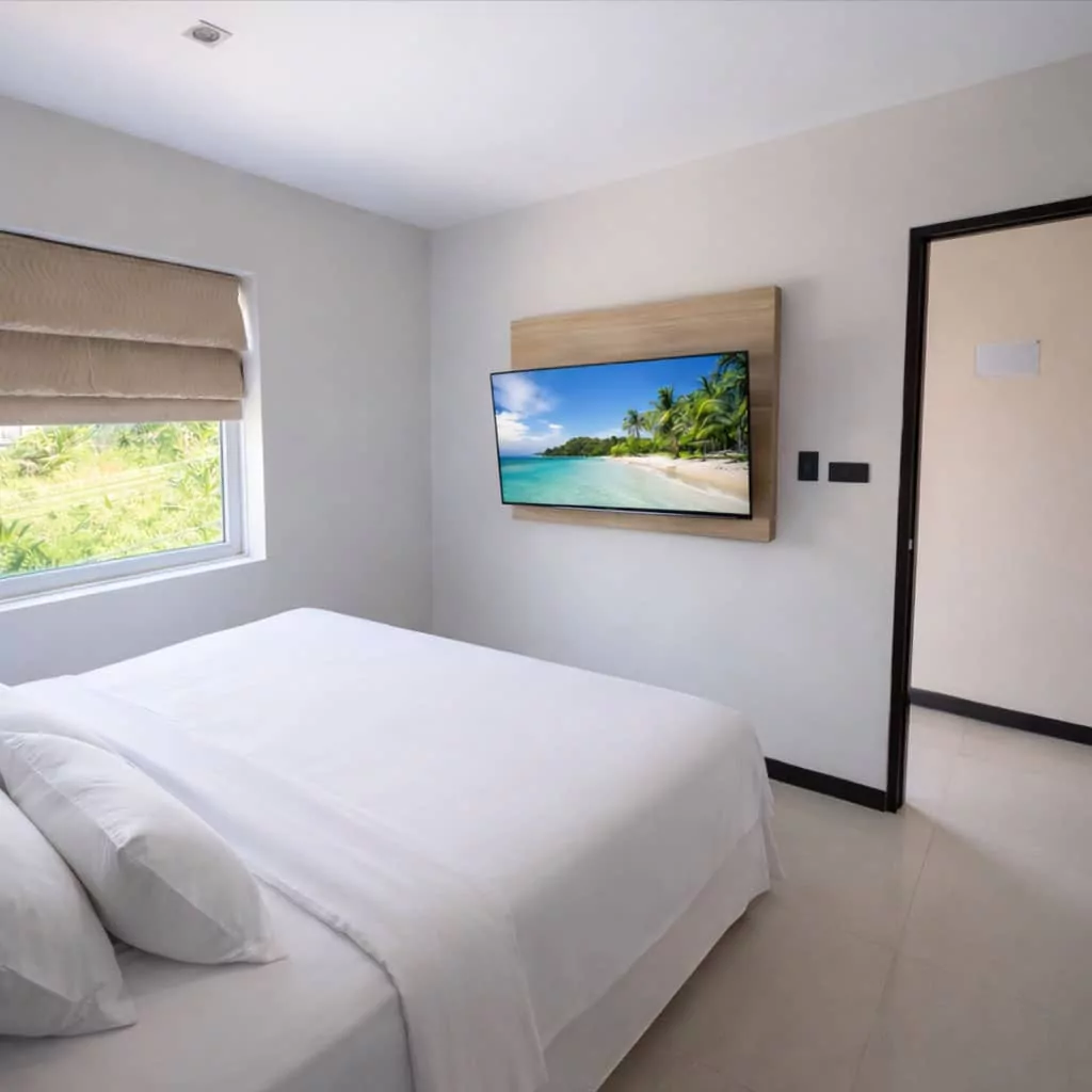 A Deluxe room interior at Santosa