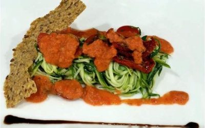 Raw Spaghetti with Tomato Sauce Recipe