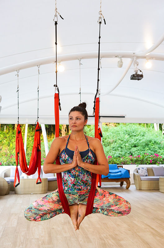 Aerial Yoga at Santosa Phuket