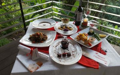Vegan 5-Course Christmas Menu at Santosa Phuket