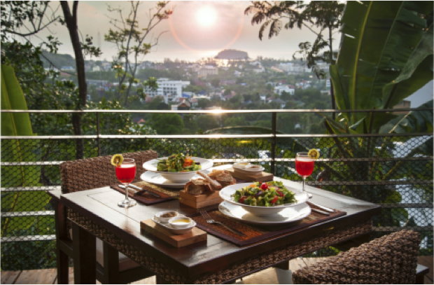 New Year Party with Buffet with a view over Phuket