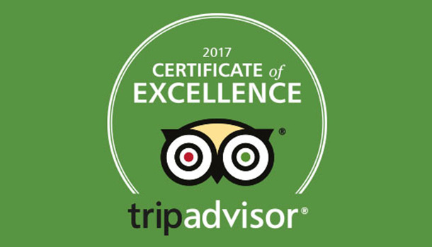 Santosa Receives TripAdvisor 2017 Certificate of Excellence