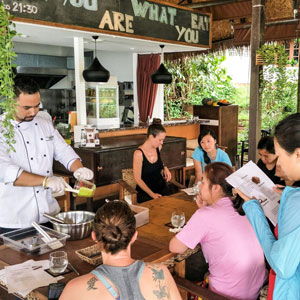 Santosa Resort Detox Wellness Spa Yoga Retreat Kata Beach Phuket Thailand HEALTHY VEGAN Raw Healing Retreat Cooking Class 300x300