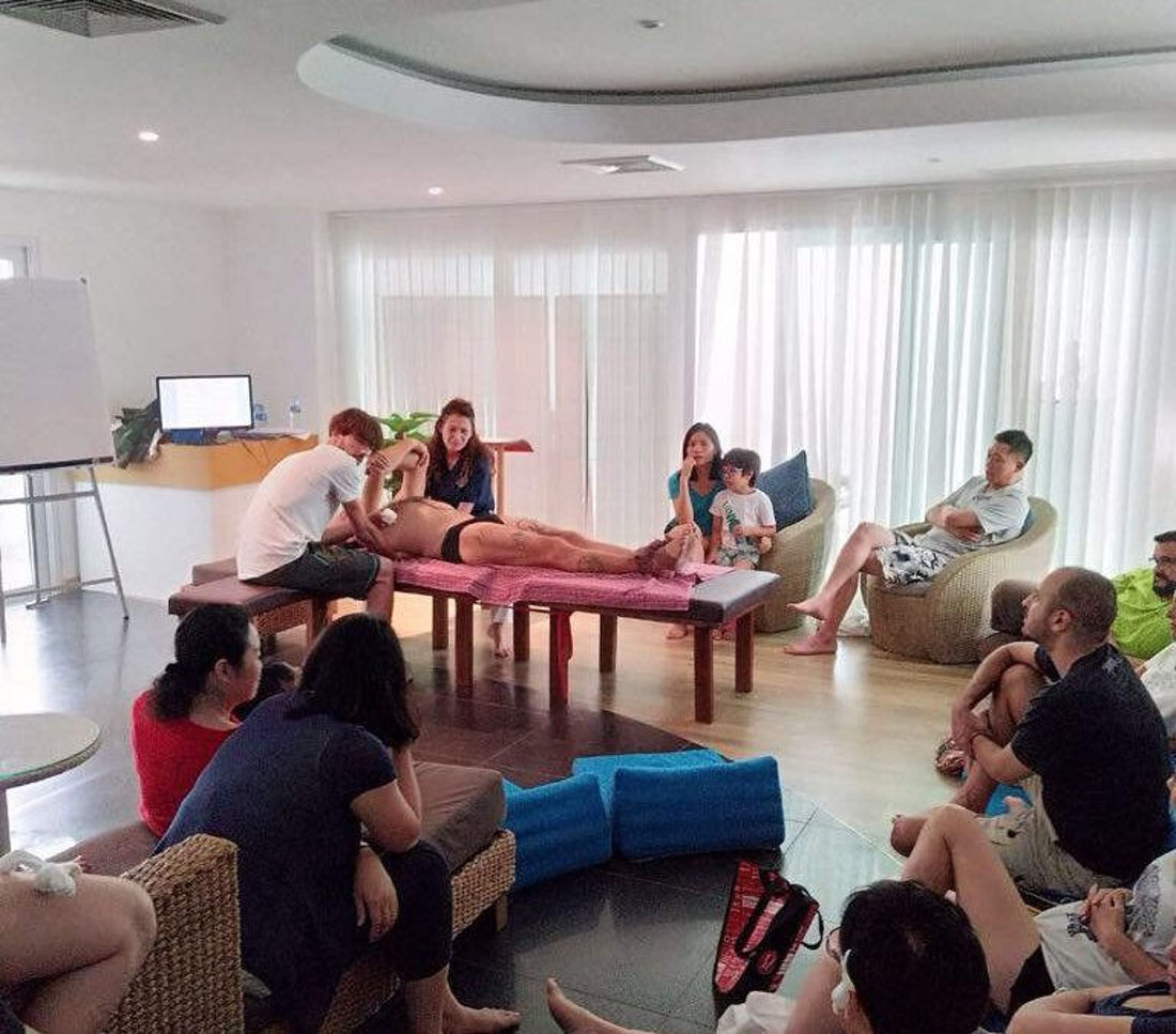 Santosa Detox Wellness Center Class Participants Discovering The Bertele Method