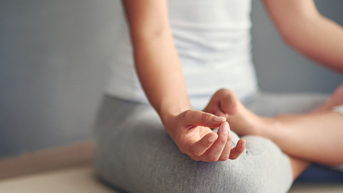Santosa Detox Wellness Center Women Sits In Meditation Position